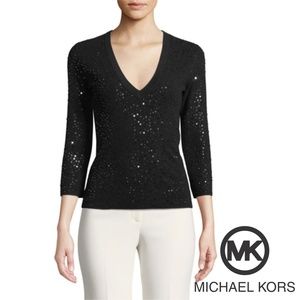 Michel Kors sequin sweater - Medium